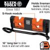 imageKlein Tools BC508S Utility Bar Storage Module Optional SHooks Secure Module to Utility Aerial Buckets