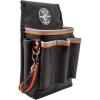 imageKlein Tools 5242 Tool Pouch Tradesman Pro tool Pouch with Electrical Tape Thong Reinforced Bottom 9 Pockets6Pocket Pouch