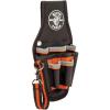 imageKlein Tools 5242 Tool Pouch Tradesman Pro tool Pouch with Electrical Tape Thong Reinforced Bottom 9 PocketsSmall Pouch