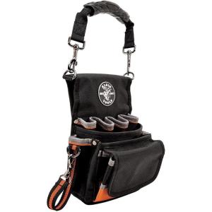 imageKlein Tools 5242 Tool Pouch Tradesman Pro tool Pouch with Electrical Tape Thong Reinforced Bottom 9 Pockets9Pocket Pouch