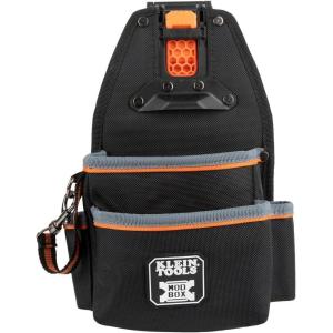 imageKlein Tools 55832MB MODbox Tool Pouch 8Pocket Electrician Bag Quick Attach and Release for Tool Belts and MODBox Rail System4Pocket Pouch