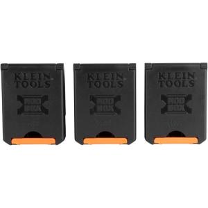 imageKlein Tools 55832MB MODbox Tool Pouch 8Pocket Electrician Bag Quick Attach and Release for Tool Belts and MODBox Rail SystemPouch Clips 3Pack