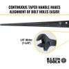 imageKlein Tools 3239 Adjustable Spud Wrench Made in USA 16Inch Length 158 Wrench Opening Fits Heavy Nuts and Bolts up to 1Inch TetheringAdjustable Wrench