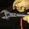imageKlein Tools 3239 Adjustable Spud Wrench Made in USA 16Inch Length 158 Wrench Opening Fits Heavy Nuts and Bolts up to 1Inch TetheringAdjustable Wrench