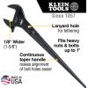 imageKlein Tools 3239 Adjustable Spud Wrench Made in USA 16Inch Length 158 Wrench Opening Fits Heavy Nuts and Bolts up to 1Inch TetheringAdjustable Wrench