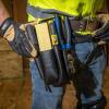 imageKlein Tools 5118PRS Tool Pouch Multi Tool Holder with 3 Pockets for Pliers Folding Rulers Screwdrivers4Pocket