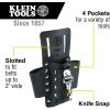 imageKlein Tools 5119 Tool Pouch Multi Tool Holder with 4 Pockets and Knife Holder is Great for Electrician Gifts