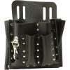 imageKlein Tools 5165 Pocket Tool Pouch with Knife Snap 10 Pockets Stitched and Riveted Leather Fits Belts up to 2Inch Wide