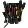 imageKlein Tools 5165 Pocket Tool Pouch with Knife Snap 10 Pockets Stitched and Riveted Leather Fits Belts up to 2Inch Wide
