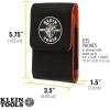 imageKlein Tools 55461 Phone Holder Large Fits iPhone Google LG Samsung Phones With Magnetic Closure and Belt ClipLarge