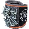 imageKlein Tools 55895 Magnetic Wristband Tradesman Pro Tool Wristband Holds Wire Connectors Screws Nails Drill Bits With Breathable Mesh