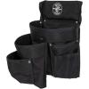 imageKlein Tools 5700 Tool Pouch PowerLine Series Utility Pouch Fits Tool Belts up to 25Inch Strong Rivet Reinforced Stitching 9Pocket9Pocket