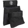 imageKlein Tools 5702 Tool Pouch PowerLine Series Utility Pouch Fits Tool Belts up to 25Inch Strong Rivet Reinforced Stitching 2Pocket2Pocket