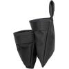 imageKlein Tools 5702 Tool Pouch PowerLine Series Utility Pouch Fits Tool Belts up to 25Inch Strong Rivet Reinforced Stitching 2Pocket2Pocket