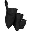imageKlein Tools 5702 Tool Pouch PowerLine Series Utility Pouch Fits Tool Belts up to 25Inch Strong Rivet Reinforced Stitching 2Pocket3Pocket