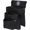 imageKlein Tools 5702 Tool Pouch PowerLine Series Utility Pouch Fits Tool Belts up to 25Inch Strong Rivet Reinforced Stitching 2Pocket3Pocket