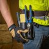 imageKlein Tools S5118PRS Leather Tool Holder with 3 Pockets for Pliers Folding Rule Screwdriver and Knife Snap Fits Belts up to 2Inch Wide