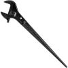 imageKlein Tools 3239 Adjustable Spud Wrench Made in USA 16Inch Length 158 Wrench Opening Fits Heavy Nuts and Bolts up to 1Inch TetheringAdjustable Wrench