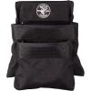 imageKlein Tools 5702 Tool Pouch PowerLine Series Utility Pouch Fits Tool Belts up to 25Inch Strong Rivet Reinforced Stitching 2Pocket2Pocket