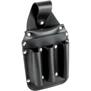 imageKlein Tools 5481 Tool Pouch Back Pocket Electrician Tool Pouch made of Double Stitched and Riveted Leather 6Pocket 575 x 25 x 10InchLeather