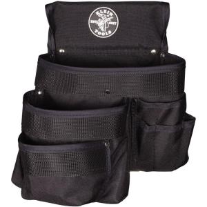 imageKlein Tools 5700 Tool Pouch PowerLine Series Utility Pouch Fits Tool Belts up to 25Inch Strong Rivet Reinforced Stitching 9Pocket9Pocket