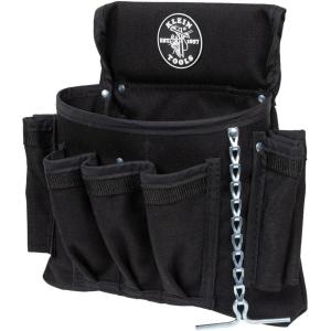 imageKlein Tools 5719 Tool Pouch PowerLine Series Utility Pouch Fits Tool Belts up to 25Inch Strong Rivet Reinforced Stitching 18Pocket18Pocket