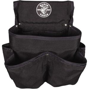 imageKlein Tools 5719 Tool Pouch PowerLine Series Utility Pouch Fits Tool Belts up to 25Inch Strong Rivet Reinforced Stitching 18Pocket8Pocket