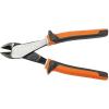 imageKlein Tools 200028EINS Pliers Electricians Insulated Diagonal Cutting Pliers with Slim Handle 1000V Rated Grips 8InchSlim Handle