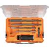 imageKlein Tools 32755SD SDS Plus Hammer Drill and Chisel Bit Set Flat Chisel and Bull Point Tips Use with Rotary Hammer Drills and Handheld Pry Bars 6Piece