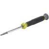 imageKlein Tools 32807MAG 7in1 Nut Driver Magnetic Driver has SAE Hex Nut Sizes 14 to 916Inch Cushion Grip Handle for Added Torque4Piece Driver Kit