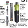 imageKlein Tools 32807MAG 7in1 Nut Driver Magnetic Driver has SAE Hex Nut Sizes 14 to 916Inch Cushion Grip Handle for Added Torque7in1 Nut Driver