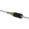 imageKlein Tools 32807MAG 7in1 Nut Driver Magnetic Driver has SAE Hex Nut Sizes 14 to 916Inch Cushion Grip Handle for Added Torque9in1 Nut Driver
