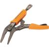 imageKlein Tools 38660 Locking Pliers Set 7Inch and 10Inch Curved Jaw Pliers Quick Release Handles High Torque and Gripping Power 2Piece4In Long Nose