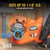 imageKlein Tools 50043 PEX Pipe and Tubing Cutter 1Inch ID Cutting Capacity for PEX Pipes and SoftShelled Tubing