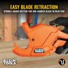 imageKlein Tools 50044 Ratcheting PVC Pipe Cutter Tool 114 Inch ID Cutting Capacity for PVC CPVC and PEX Pipes OneHanded Blade Retraction