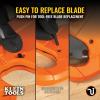 imageKlein Tools 50044 Ratcheting PVC Pipe Cutter Tool 114 Inch ID Cutting Capacity for PVC CPVC and PEX Pipes OneHanded Blade Retraction