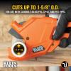 imageKlein Tools 50044 Ratcheting PVC Pipe Cutter Tool 114 Inch ID Cutting Capacity for PVC CPVC and PEX Pipes OneHanded Blade Retraction