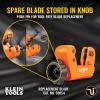 imageKlein Tools 50047 Mini Tubing Cutter 118 Inch OD Cutting Capacity for Aluminum and Copper Tubing Spare Blade Included