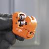 imageKlein Tools 50049 Nano Tubing Cutter 18 to 58Inch OD Cutting Capacity for Aluminum and Copper Tubing UltraCompact Design for Tight Spaces