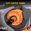 imageKlein Tools 50055 CStyle Copper Tubing Cutter 12Inch Cutting Capacity UltraCompact Design for Tight Spaces