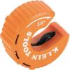 imageKlein Tools 50056 CStyle Copper Tubing Cutter 34Inch Cutting Capacity UltraCompact for Tight Spaces FreeSpinning Rollers