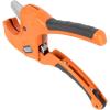 imageKlein Tools 50063 Ratcheting PVC Pipe Cutter Cuts 114Inch ID PVC CPVC PEX Pipes OneHanded Operation Replaceable Blades