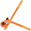 imageKlein Tools 51006 3in1 Tube Bender 14 516 and 38Inch OD Tubing Bends Soft Copper Aluminum Thin Wall Steel up to 180 Degrees