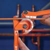 imageKlein Tools 51006 3in1 Tube Bender 14 516 and 38Inch OD Tubing Bends Soft Copper Aluminum Thin Wall Steel up to 180 Degrees