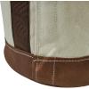 imageKlein Tools 5104 Canvas Bucket with Leather Bottom 12Inch Diameter 1 Pocket 100Pound Load Rated Utility Bucket NaturalStandard