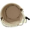 imageKlein Tools 5104 Canvas Bucket with Leather Bottom 12Inch Diameter 1 Pocket 100Pound Load Rated Utility Bucket NaturalVelcro Closure