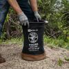 imageKlein Tools 5104FR Canvas Bucket FlameResistant Tool Bucket Made of No 4 Canvas with DoubleReinforced Bottom 100Pound Load RatedTop Closing