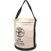 imageKlein Tools 5109S Canvas Bucket Straight Wall Tool Bucket Swivel with Swivel Snap 75Pound Load RatedStandard