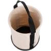 imageKlein Tools 5109S Canvas Bucket Straight Wall Tool Bucket Swivel with Swivel Snap 75Pound Load RatedStandard