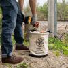 imageKlein Tools 5109S Canvas Bucket Straight Wall Tool Bucket Swivel with Swivel Snap 75Pound Load RatedStandard